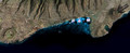 Satellite shot of Koko Head and Diamond Head
